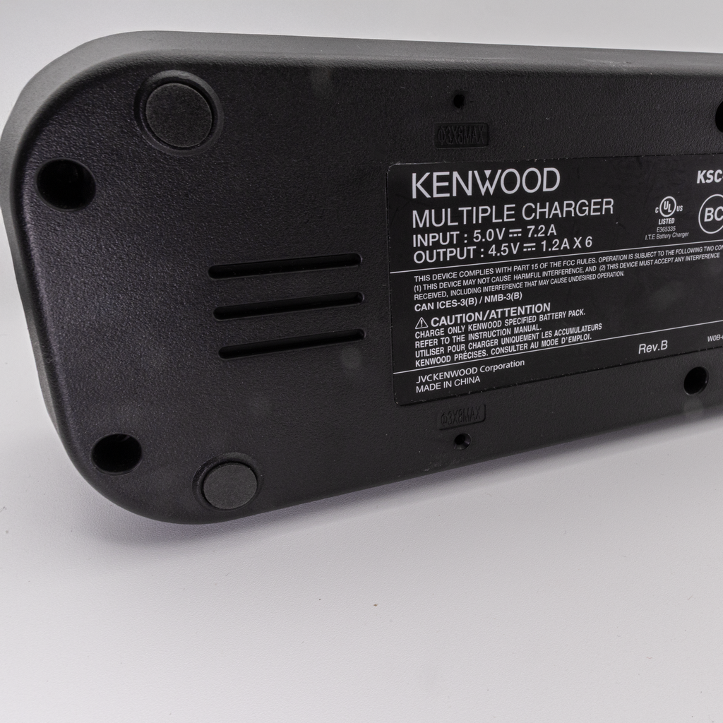 Kenwood KSC-506K Multi-Unit Charger for PKT-300 and NX-P500 Radios