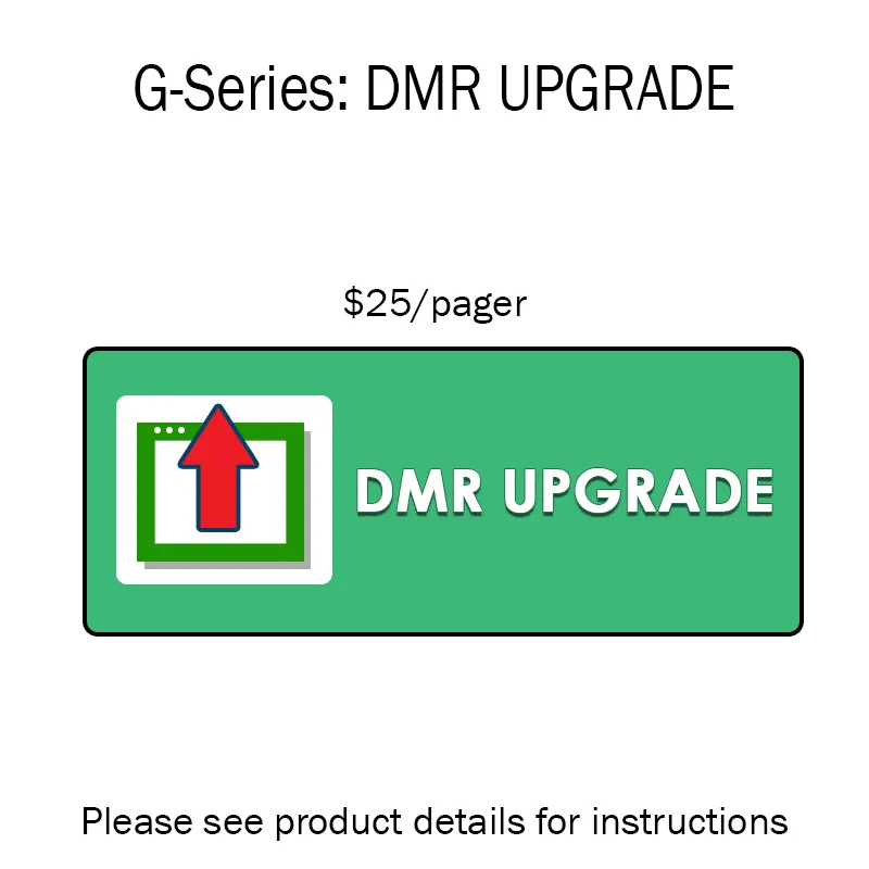 [DMRUPGRADE] Unication DMR Upgrade Option - G2, G3, G4, G5